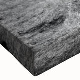 Black and white landscape art painting on stretched canvas, featuring a derelict building, ideal for bedroom wall decor.