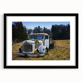 Extra large abstract art print featuring colorful, textured design on black framed canvas, ideal for living room decor.