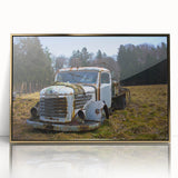 Textured abstract art print on acrylic, featuring a blend of gray and gold tones, framed in gold, suitable for bedroom decor.