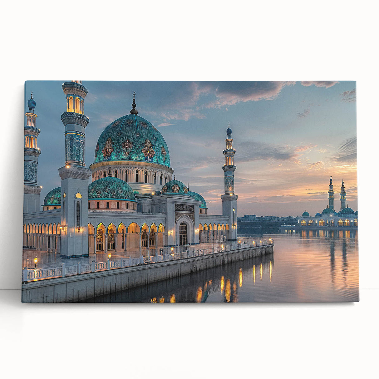 Black and white photo of architectural domes on a stretched canvas, suitable as large kitchen wall art or for bedroom decor.