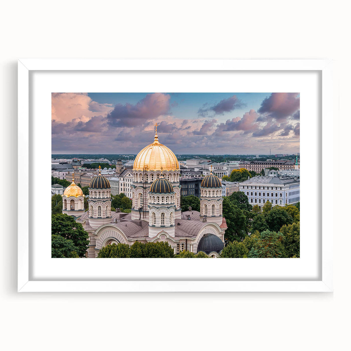 Abstract art print featuring geometric domes in muted gray on a white framed canvas, ideal for dining room decor.