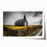 Extra large rolled print featuring a collection of architectural domes in muted earth tones, ideal for dining room wall art.