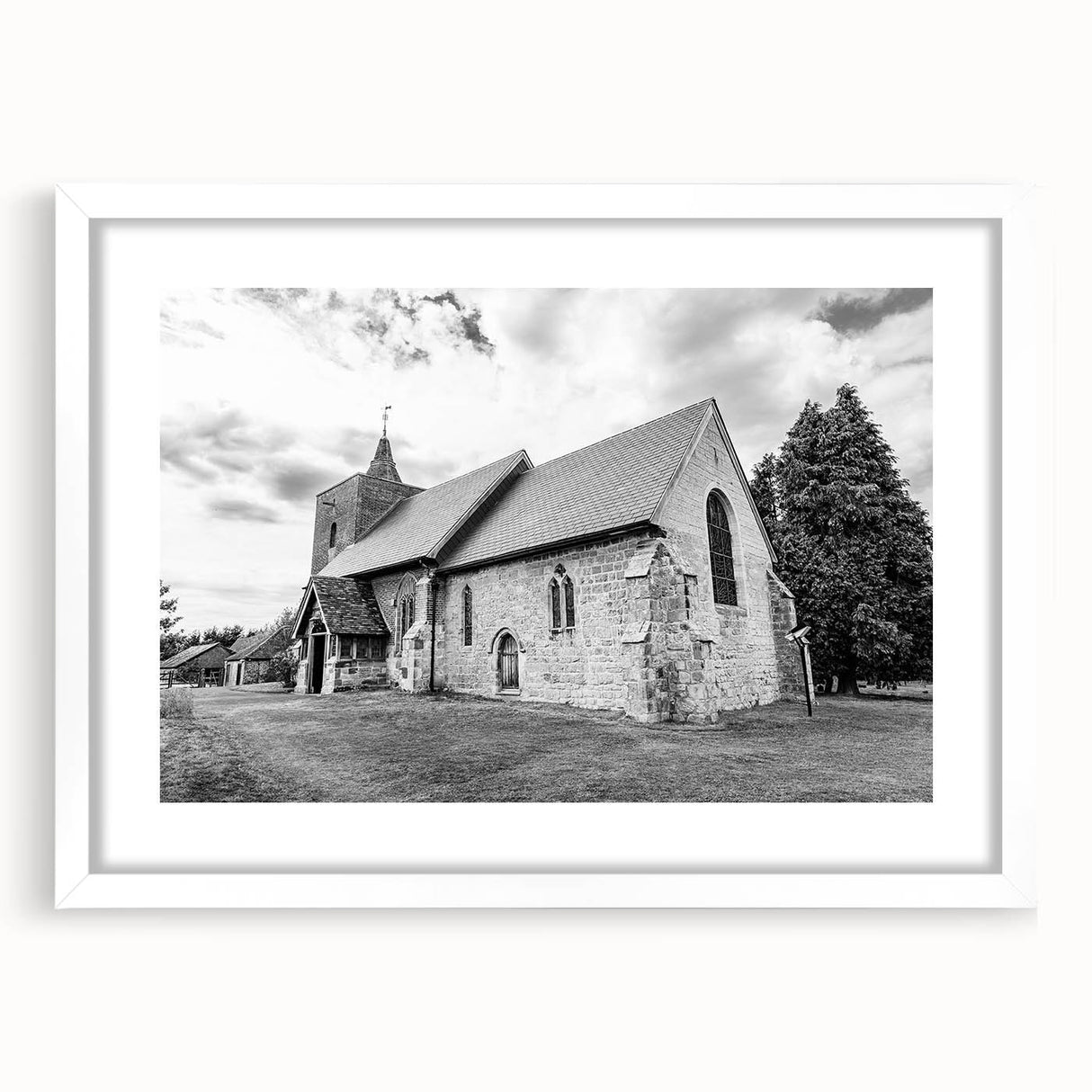 Abstract art prints featuring geometric domes in muted gray, ideal for dining room decor, framed with a white mat.