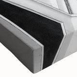 Black and white large art on canvas depicting architectural domes, ideal for bedroom wall decor.