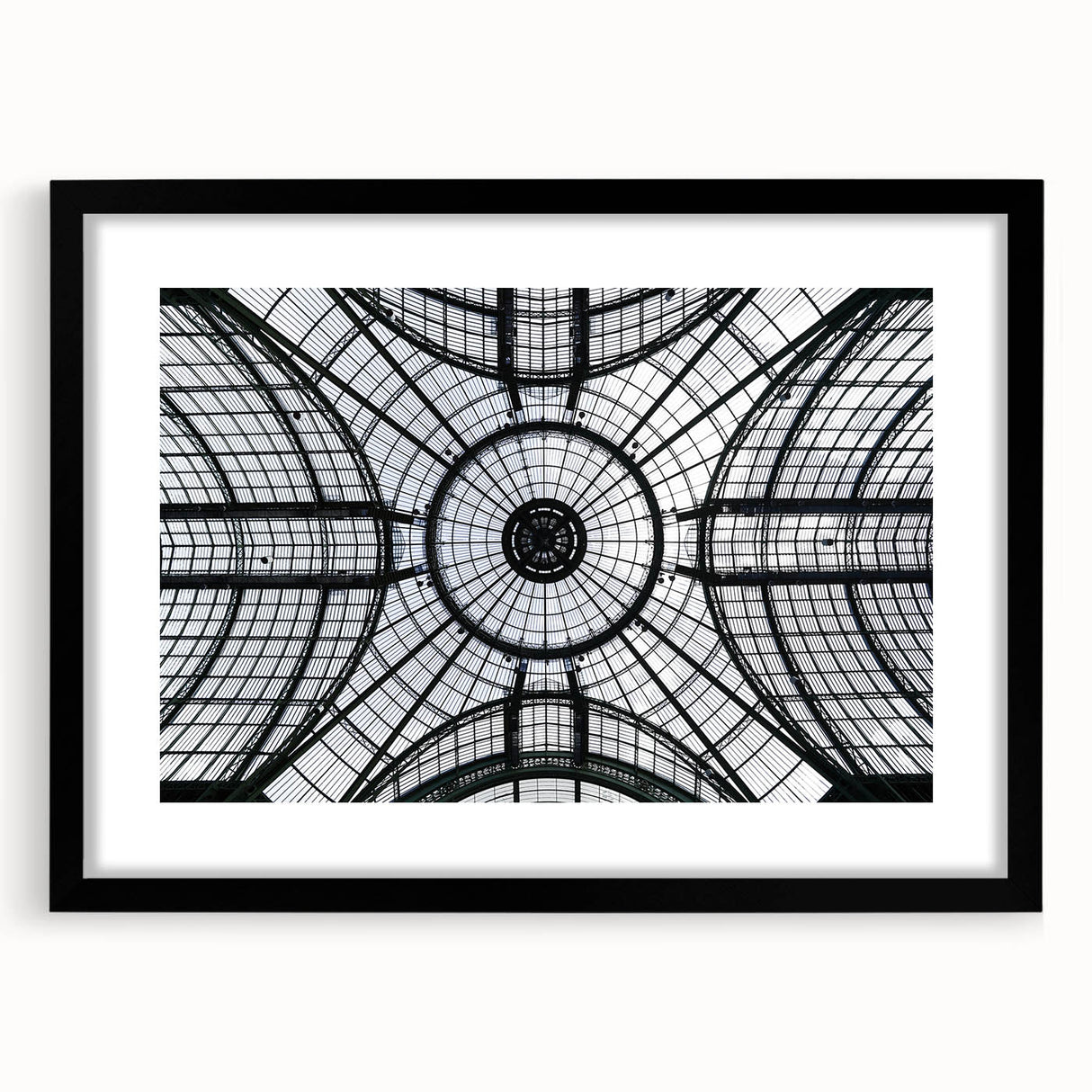 Extra large abstract art print featuring colorful, textured domes on a black framed canvas, ideal for living room decor.