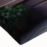 Large art black and white photo of a detailed door, printed on stretched canvas, suitable for bedroom wall decor.