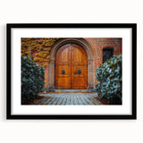 Extra large abstract art print featuring textured, colorful patterns on a black framed canvas, ideal for living room decor.