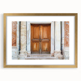 Textured abstract art print featuring golden hues on a framed canvas, ideal for bedroom ambiance.