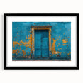 Extra large abstract art print featuring vibrant, colorful textures on a black framed canvas, suitable for living room decor.
