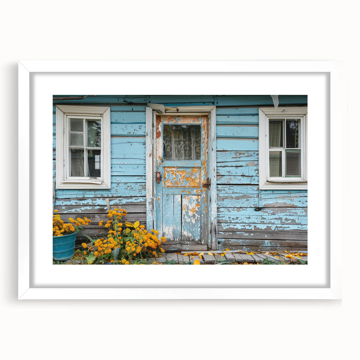Extra large abstract art print featuring textured design in neutral tones, framed in white, ideal for living room decor.
