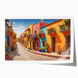 Extra large rolled print featuring a floral design on a door, in muted earth tones, ideal for dining room wall art.