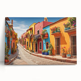 Black and white photograph of a detailed architectural door design on stretched canvas.