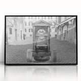 Large abstract wall art featuring dynamic shapes in black and white, framed in acrylic, suitable for modern decor.