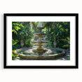 Extra large abstract art print featuring colorful, textured design on a black framed canvas, ideal for living room decor.