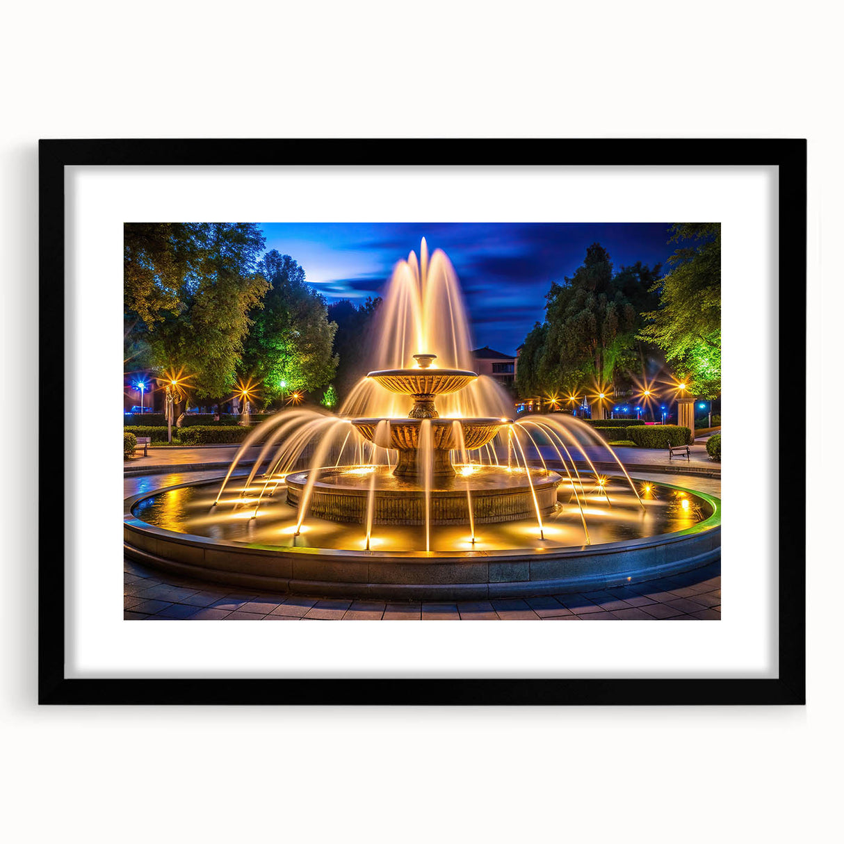 Abstract art print featuring a colorful, textured design on extra large canvas, ideal for living room decor.