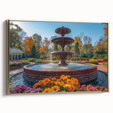 Framed canvas featuring a vintage-style black landscape painting, ideal for bedroom wall art.