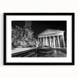 Abstract art print featuring a colorful, textured design on a large canvas, ideal for living room decor.