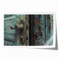 Extra large rolled print featuring a floral design in pastel shades.