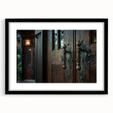 Extra large abstract art print featuring textured, colorful art in vibrant hues.