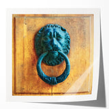 Extra large rolled print of a floral design in muted pastel shades, ideal for art wall dining room or bathroom.