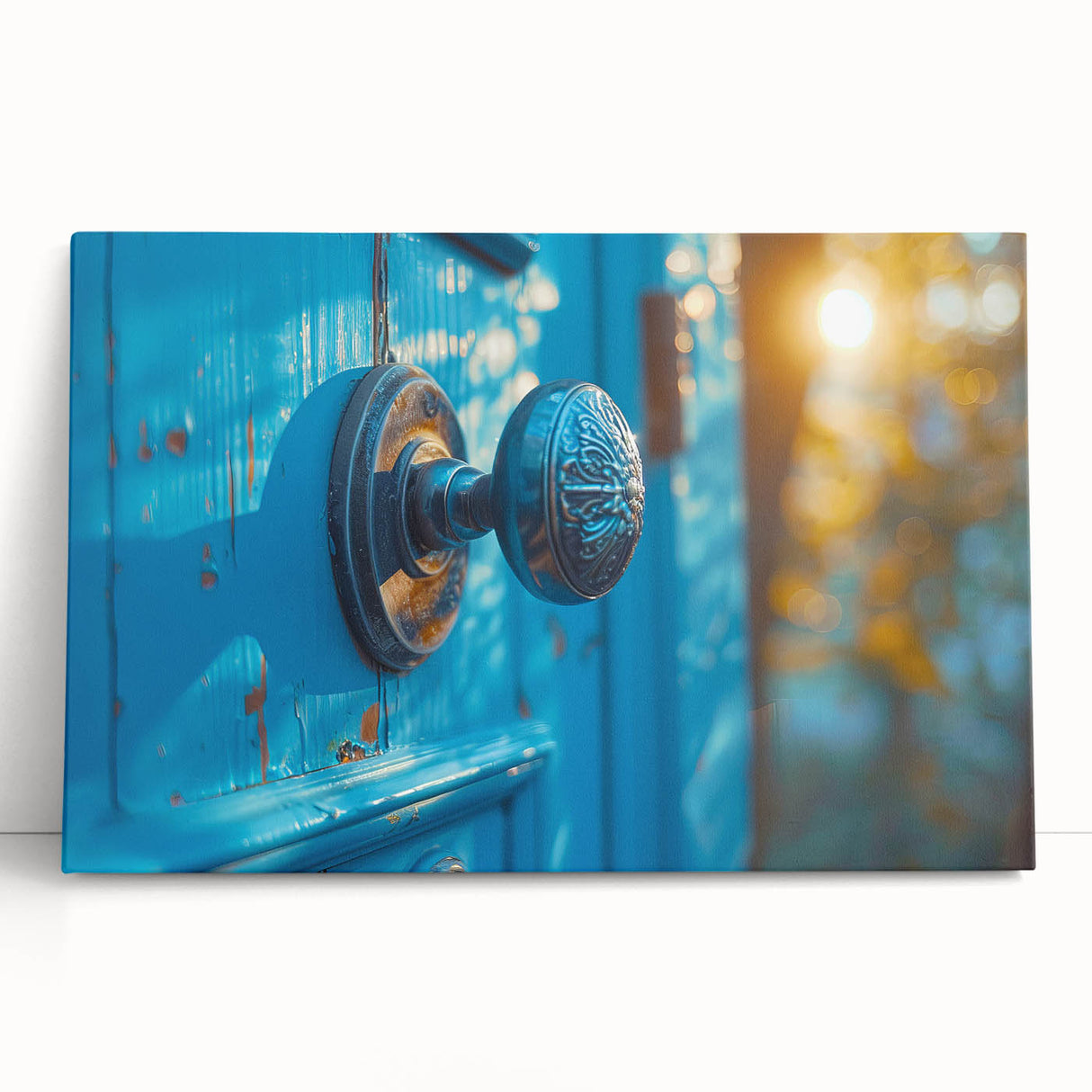 Black and white photo of architectural details on a stretched canvas, ideal for kitchen wall art or bedroom ambiance.