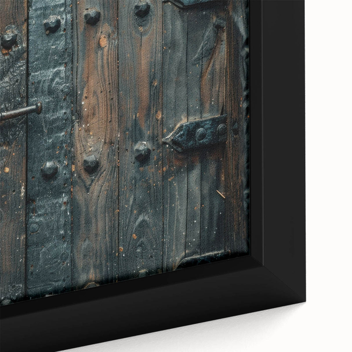 Extra large black wall art featuring a textured, colorful abstract design on a framed canvas, ideal for living room decor.
