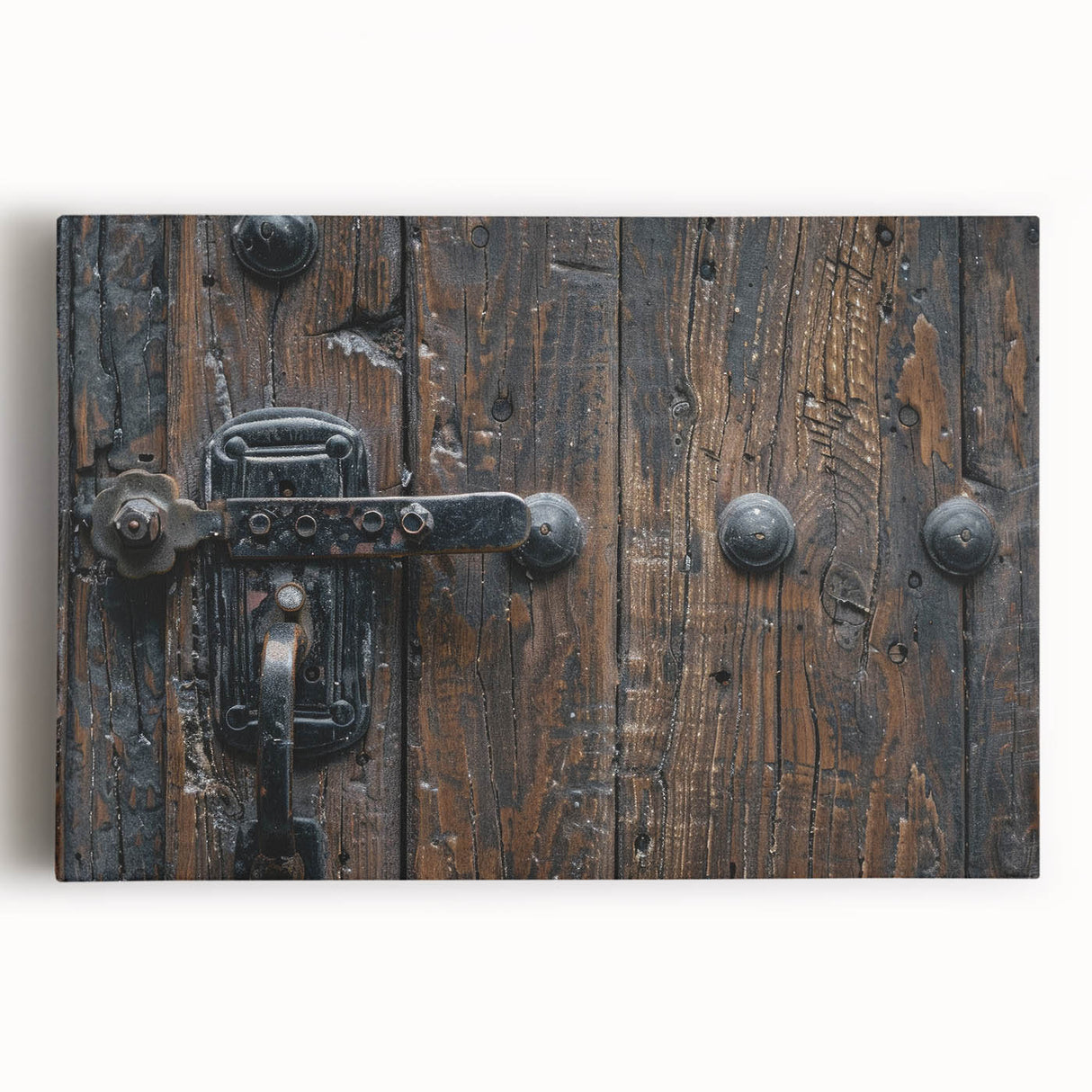 Black and white photograph of intricate architectural designs on a large stretched canvas, suitable for kitchen wall art.