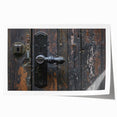 Extra large rolled print of a floral artwork in muted earth tones, ideal for dining room or bathroom wall decor.