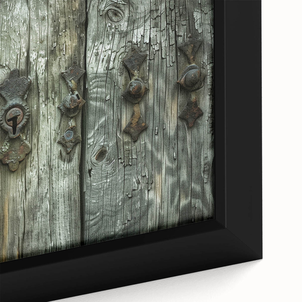 Extra large black wall art on canvas featuring colorful, textured abstract design, ideal for living room decor.