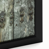 Extra large black wall art on canvas featuring colorful, textured abstract design, ideal for living room decor.