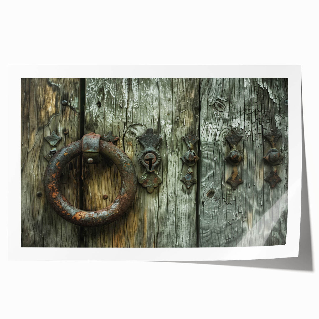 Extra large rolled canvas print of a floral design in pastel shades, suitable for art wall dining room.