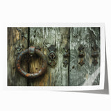 Extra large rolled canvas print of a floral design in pastel shades, suitable for art wall dining room.