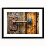 Extra large abstract art print featuring a colorful, textured design on a black framed canvas, ideal for living room decor.