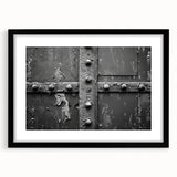 Extra large abstract art print featuring vibrant, colorful textures on a black framed canvas, ideal for living room decor.