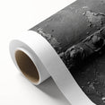 Art Deco-style poster of architectural designs in muted beige and cream on rolled canvas, ideal for nursery wall art.