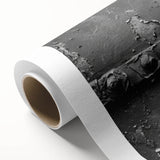 Art Deco-style poster of architectural designs in muted beige and cream on rolled canvas, ideal for nursery wall art.