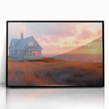 Large abstract wall art featuring mid-century modernist design in muted gray and black tones on framed acrylic.