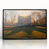 Large abstract wall art featuring mid-century modernist style, in a black acrylic frame, ideal for modern art wall decor.