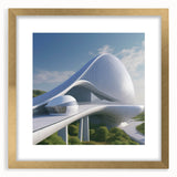 Extra large abstract art print with textured design in gold frame, ideal for living room decor.