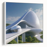 Vintage poster art of colorful abstract design on extra large framed canvas, ideal for living room decor.