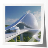 Extra large rolled print featuring a detailed floral design in soft pastel shades, ideal for art wall dining room.