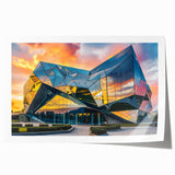 Extra large rolled print of a floral art design in pastel shades, ideal for art wall dining room or classy bathroom.