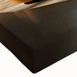 Large art depicting a black and white landscape painting on stretched canvas, ideal for bedroom wall decor.