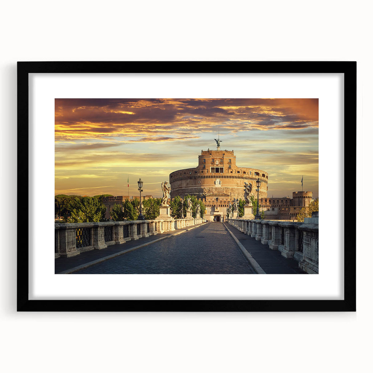 Colorful abstract art print with textured design on extra large canvas, featuring vibrant hues, ideal for living room decor.