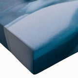 Large art featuring a black and white landscape painting on stretched canvas, suitable for bedroom decor.