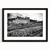 Extra large abstract art print featuring colorful, textured designs on a black framed canvas, suited for living room decor.