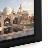 Extra large black wall art featuring a textured, colorful abstract design on a framed canvas, ideal for living room decor.