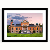 Colorful abstract art print featuring a textured design on an extra large canvas, ideal for living room decor.