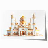 Rolled print of a large floral art design featuring soft pastel colors, ideal for art wall dining room decor.