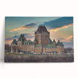 Black and white large art print of a palace architecture on stretched canvas, ideal for kitchen wall art or bedroom ambiance.